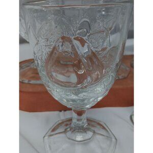 Vintage Water Goblet Baltimore Pear Set of 5